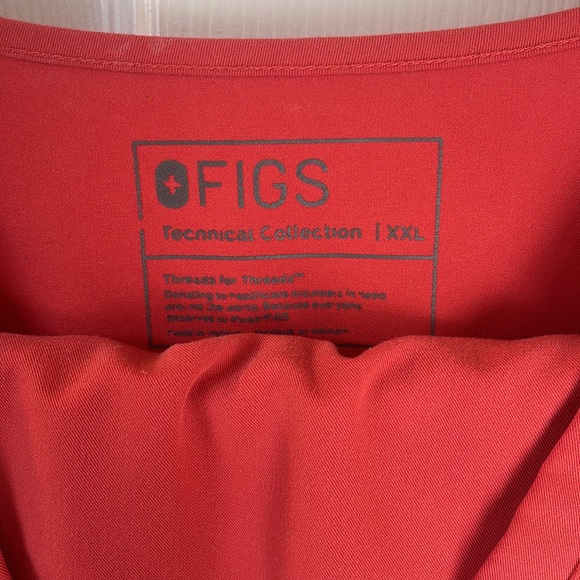 Figs Tops Burnt Orange Figs Scrubs Poshmark